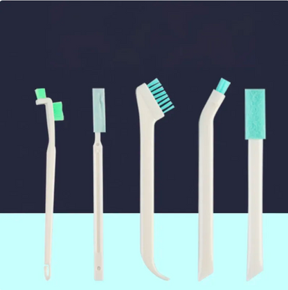 Kitchen Tools Clean Narrow Brush Plastic Cleaning Brush Long Handle Milk Bottle Glass Tube Cleaning Pan Bowl Brush Kit