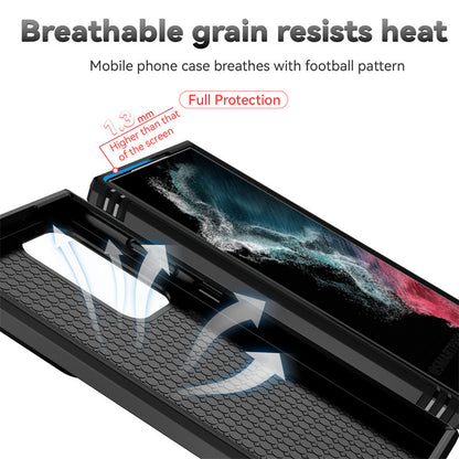 Samsung S24 Ultra Military Ring Stand Case A14 5G