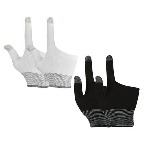 BESPORTBLE 2 Pairs Game Gloves Finger Gloves for Gaming Finger Gloves for Game Finger Sleeve Gamer Glove Touchscreen Gaming Gloves Mobile Gaming Gloves Breathable Thumb Sleeve Nylon