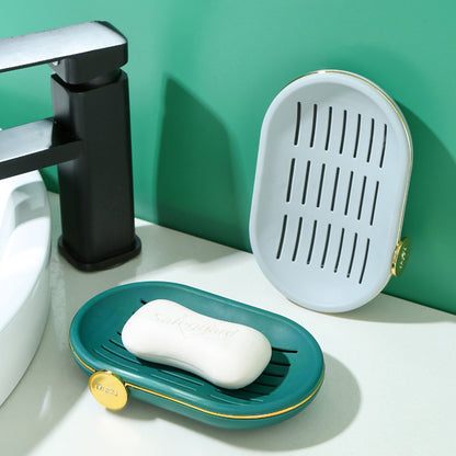 Luxury Soap Holder Tray for Bathroom Shower Accessories