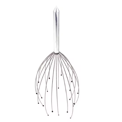 Stainless steel head massager