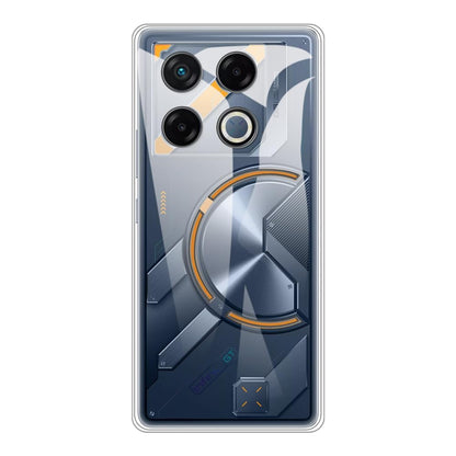 Shantime for Infinix GT 20 Pro 5G X6871 Case Soft TPU Back Cover Shockproof Silicone Bumper Anti-Fingerprints Full-Body Protective Case Cover for Infinix GT 20 Pro 5G X6871 (6.78 Inch) (Transparent)